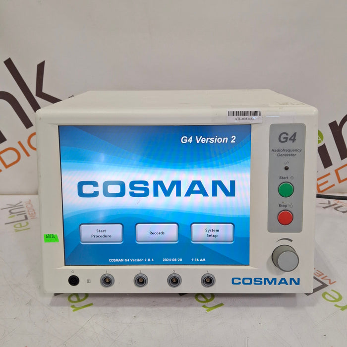 Cosman Medical, Inc. RFG-G4 Radiofrequency Generator