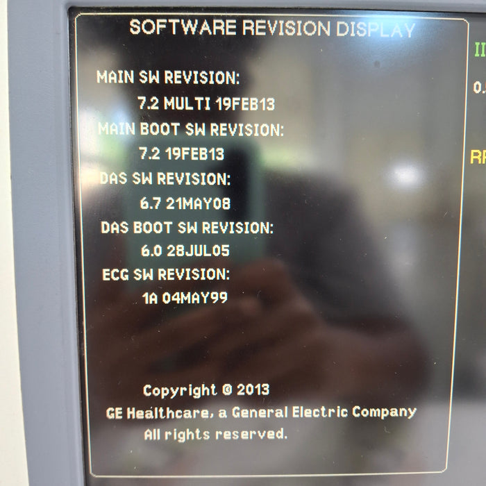 GE Healthcare Dash 5000 - Masimo SpO2 Patient Monitor