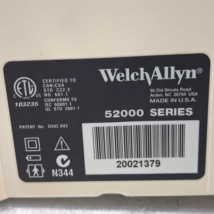 Welch Allyn 52000 Vital Signs Monitor