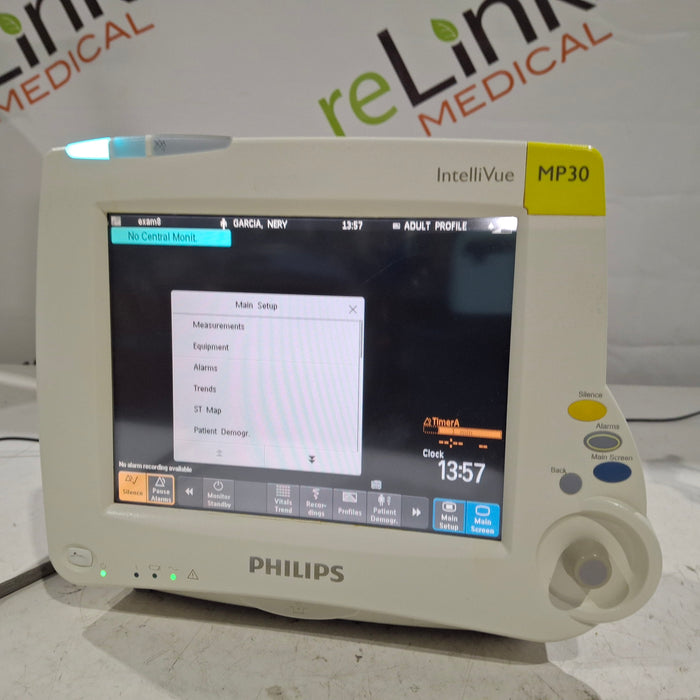 Philips IntelliVue MP30 Patient Monitor