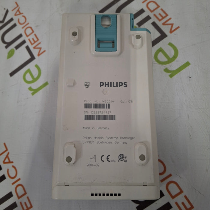 Philips M3001A-C18 Fast SpO2, NIBP, 12 lead ECG, Temp, IBP MMS Module