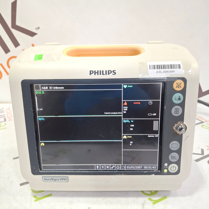 Philips SureSigns VM4 Vital Signs Monitor