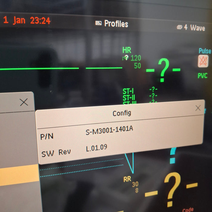 Philips M3001AL-A05C06 Masimo Rainbow SpO2, NIBP, ECG, Temp, IBP MMS Module