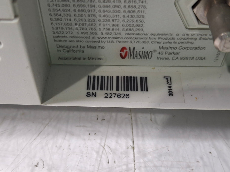 Masimo Radical 7 Pulse Oximeter w/ Base