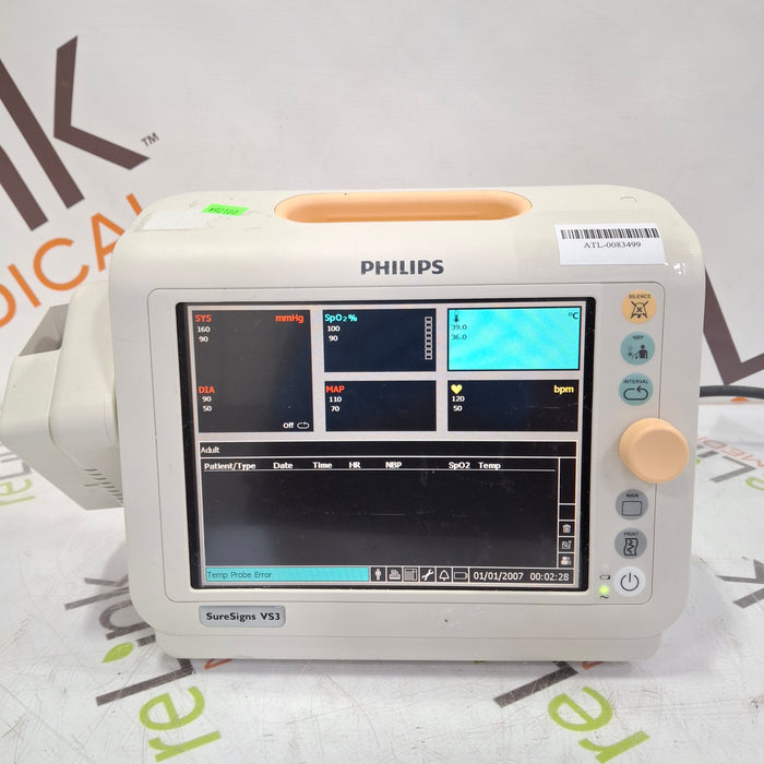 Philips Suresigns VS3 Vital Signs Monitor