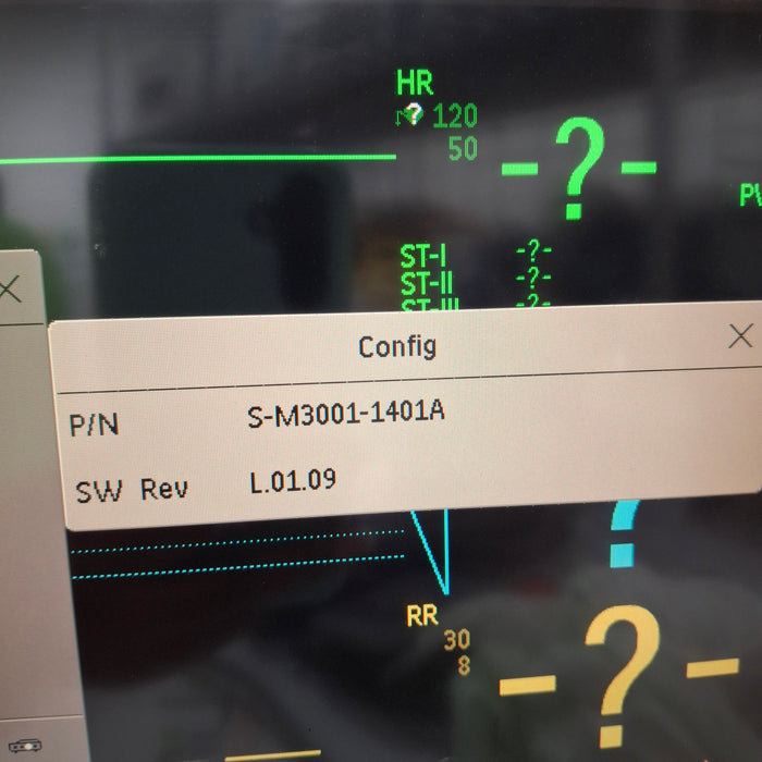 Philips M3001AL-A05C06 Masimo Rainbow SpO2, NIBP, ECG, Temp, IBP MMS Module