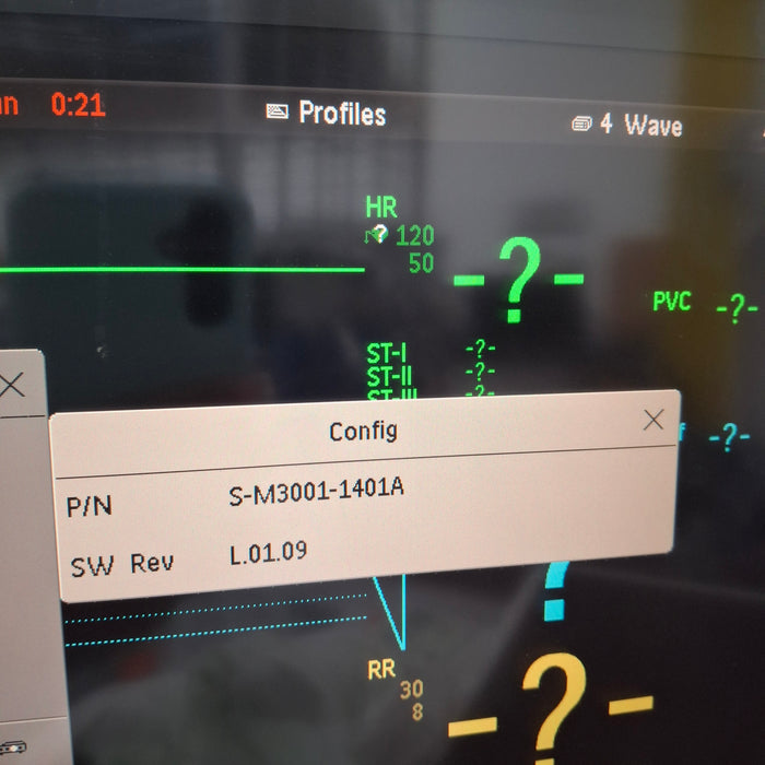 Philips M3001AL-A05C06 Masimo Rainbow SpO2, NIBP, ECG, Temp, IBP MMS Module