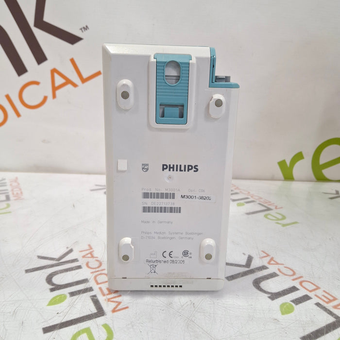 Philips M3001A-C06 Fast SpO2, NIBP, ECG, Temp, IBP MMS Module