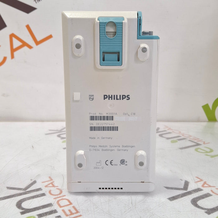 Philips M3001A-C18 Fast SpO2, NIBP, 12 lead ECG, Temp, IBP MMS Module