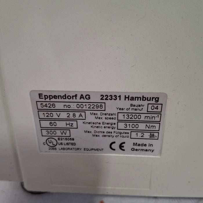 Eppendorf 5415R Centrifuge