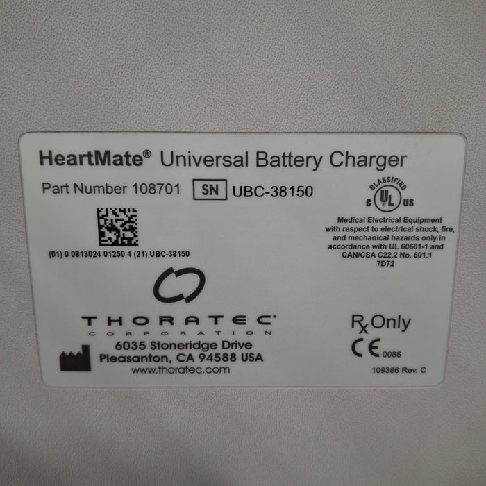 Thoratec Mobile Power Unit Heartmate Charger