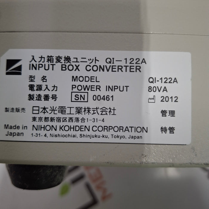 Nihon Kohden QI-122A Input Box Converter