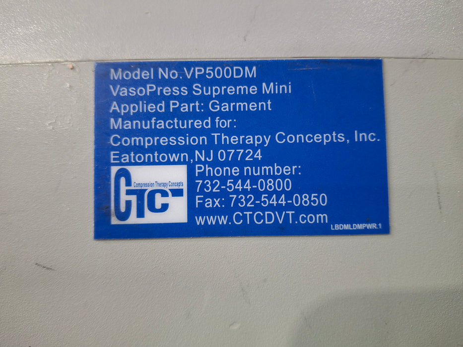 CTC VasoPress Supreme Mini VP500DM Pump