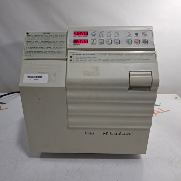 Ritter M9-001 UltraClave Autoclave Sterilizer