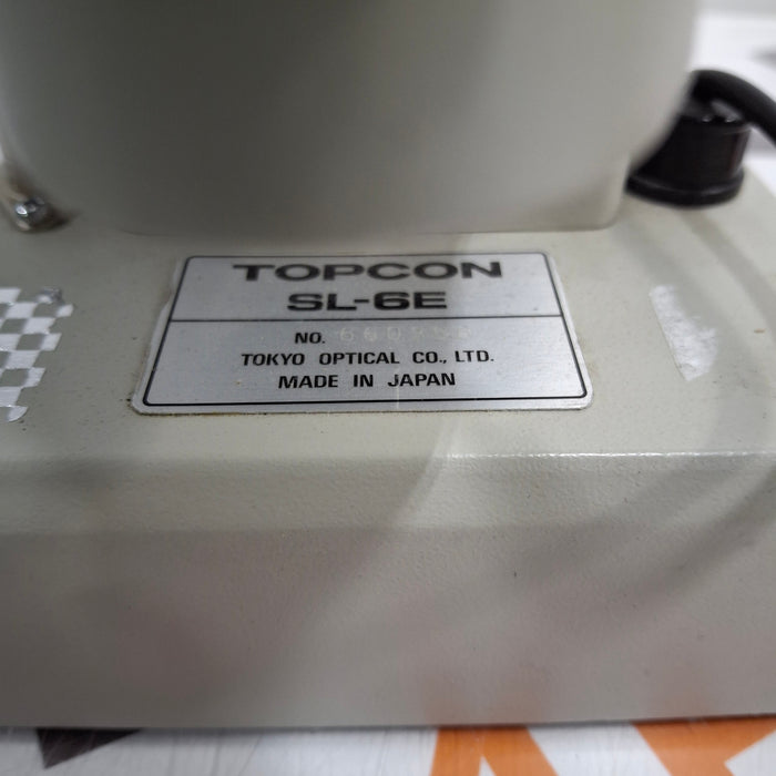 Topcon Medical SL-6E Slit Lamp