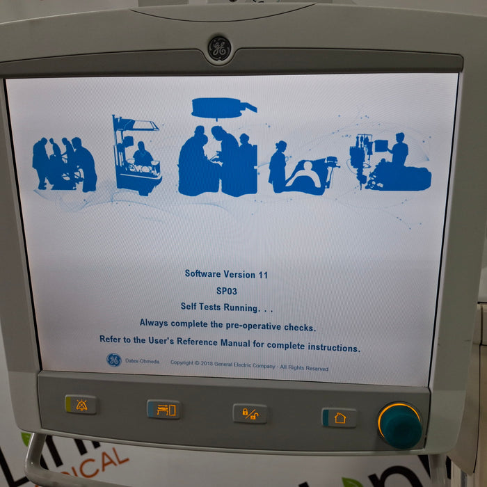 Datex-Ohmeda Aisys Anesthesia Unit