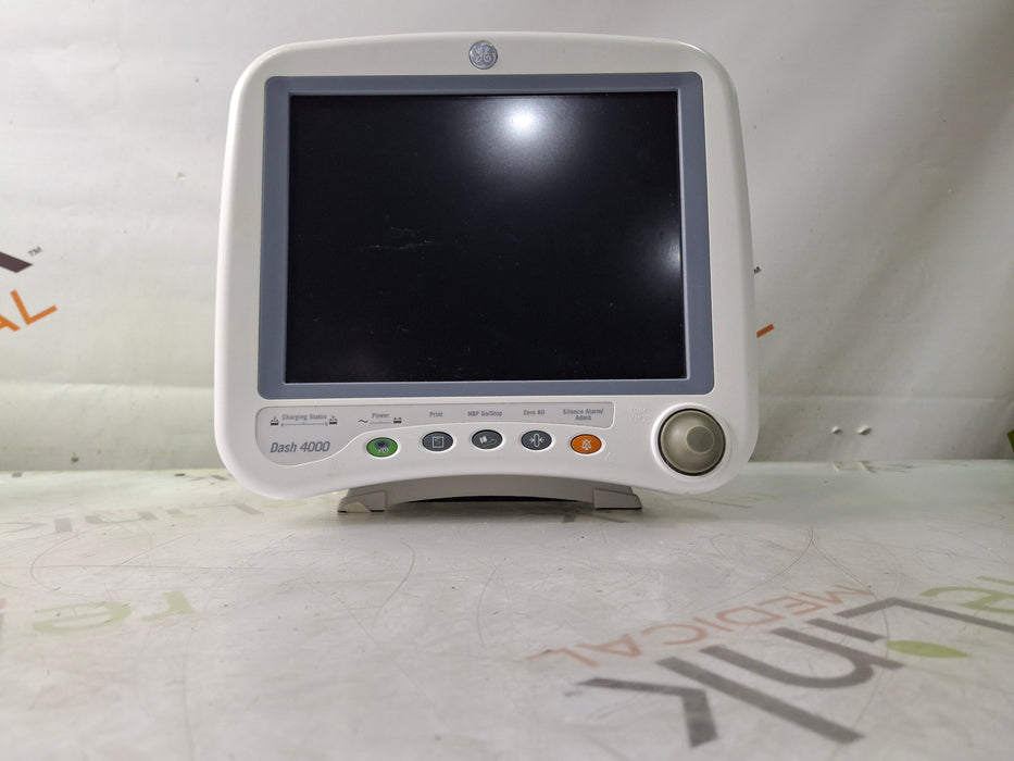 GE Healthcare Dash 4000 - Masimo SpO2 Patient Monitor