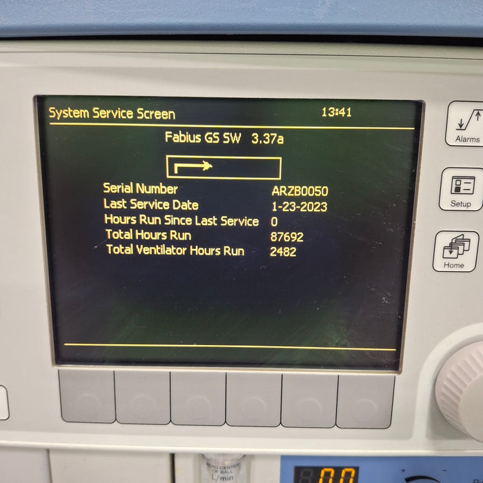 Draeger Medical Fabius GS Anesthesia Machine