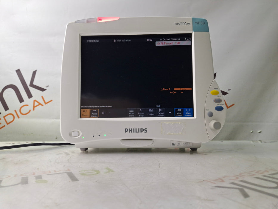 Philips IntelliVue MP50 Patient Monitor