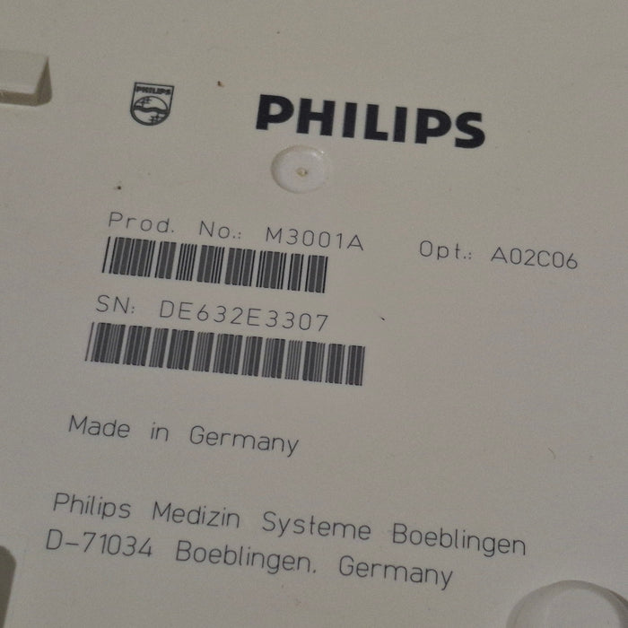 Philips M3001A-A02C06 OxiMax SpO2, NIBP, ECG, Temp, IBP MMS Module