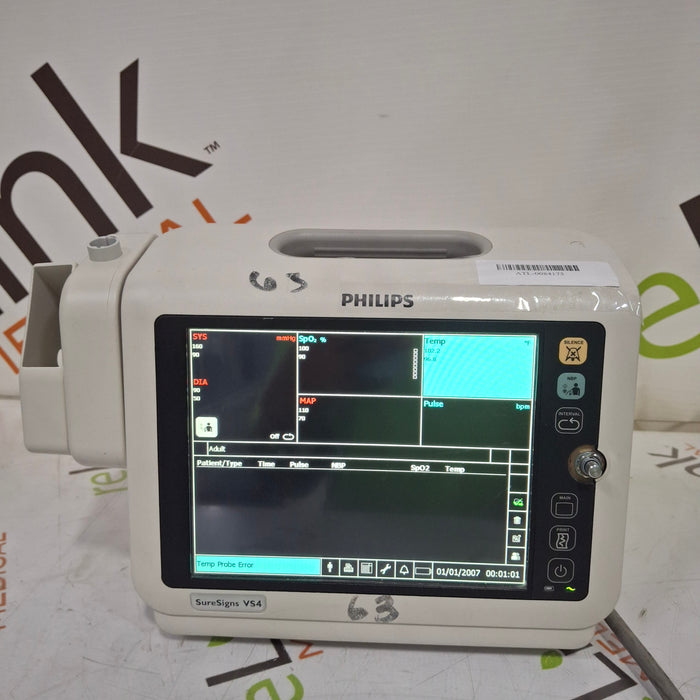 Philips SureSigns VS4 Vital Signs Monitor