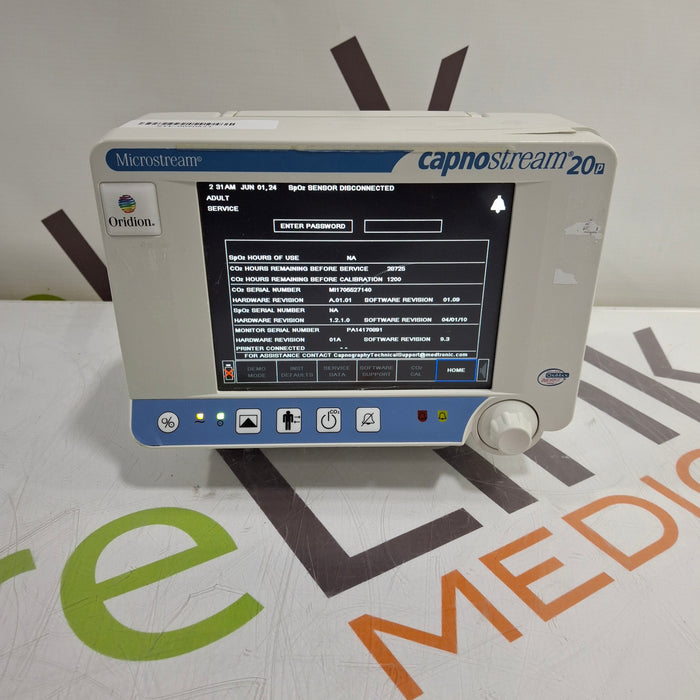 Oridion Capnostream 20P Capnography Monitor