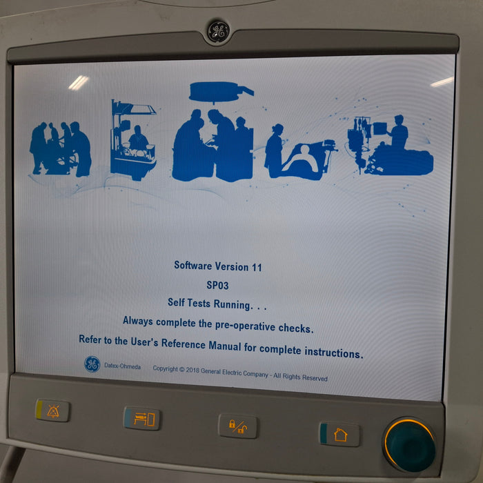 Datex-Ohmeda Aisys Anesthesia Unit