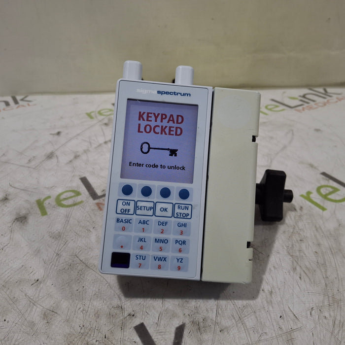 Baxter Sigma Spectrum 6.05.14 with A/B/G/N Battery Infusion Pump