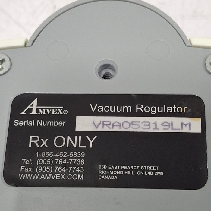 Amvex Vacuum Regulator