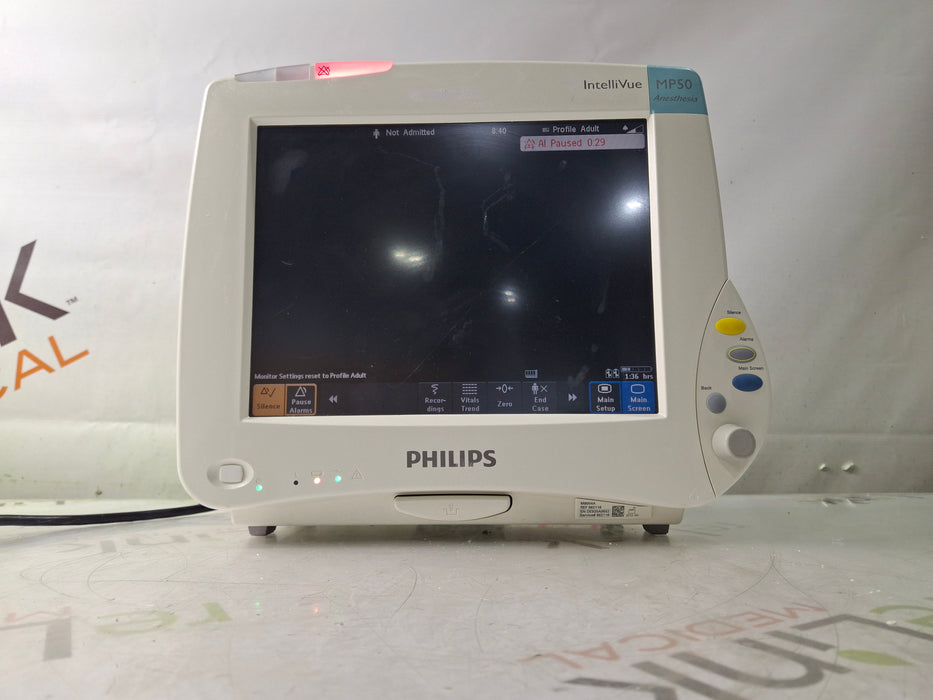 Philips IntelliVue MP50 - Anesthesia Patient Monitor