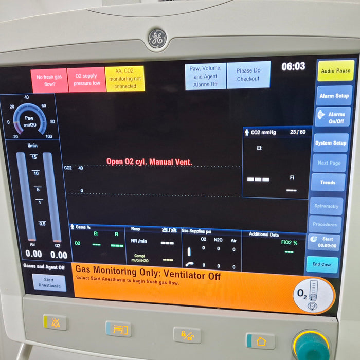 Datex-Ohmeda Datex-Ohmeda Aisys Anesthesia Unit Anesthesia reLink Medical