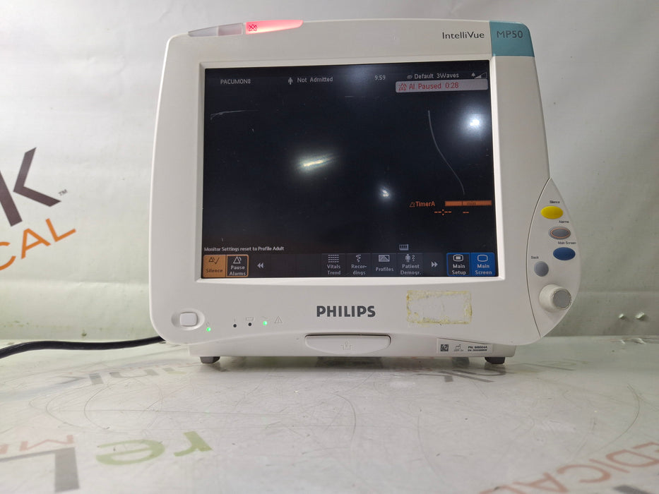 Philips IntelliVue MP50 Patient Monitor