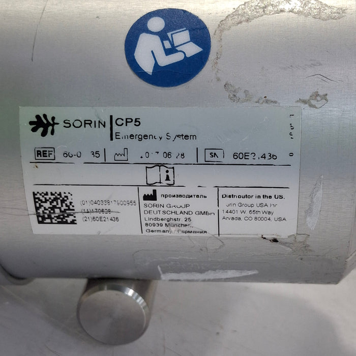 Sorin Group USA, Inc. CP5 Centrifugal Pump Emergency System