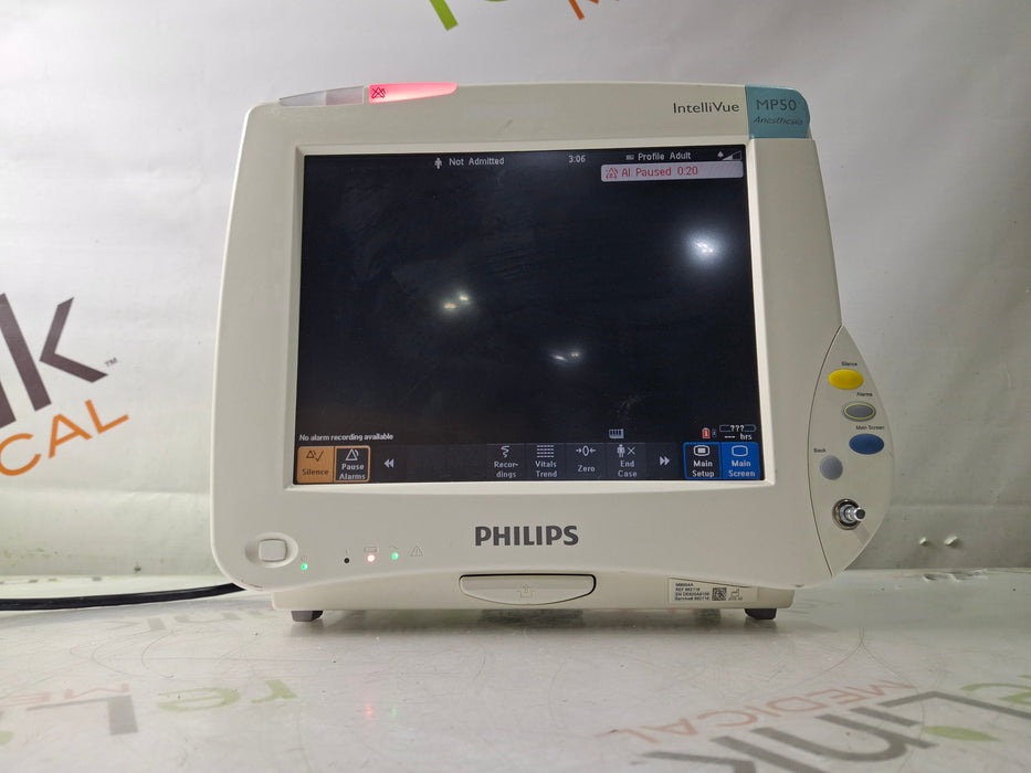 Philips IntelliVue MP50 - Anesthesia Patient Monitor