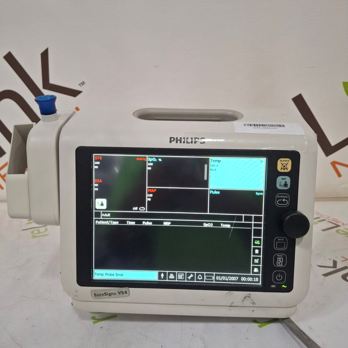 Philips SureSigns VS4 Vital Signs Monitor