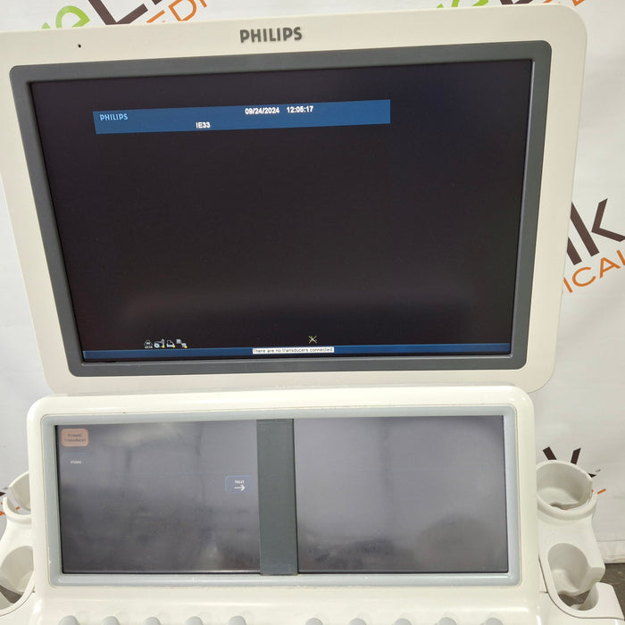 Philips IE33 F-G Cart Ultrasound