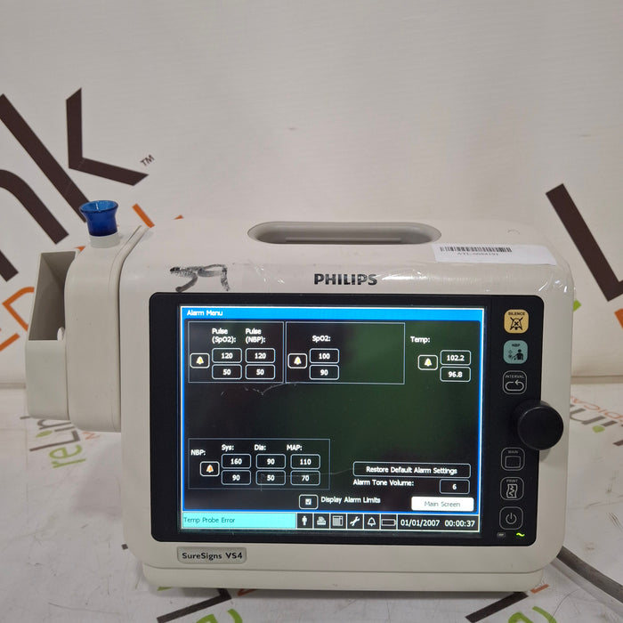 Philips SureSigns VS4 Vital Signs Monitor