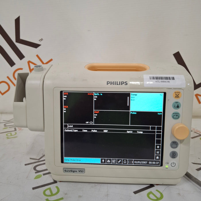 Philips Suresigns VS3 Vital Signs Monitor