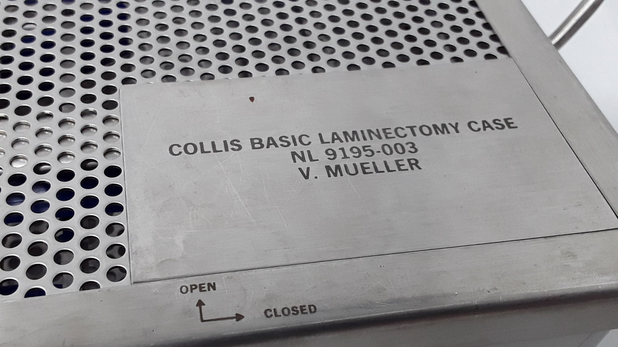 V. Mueller Collis Basic Laminectomy Set