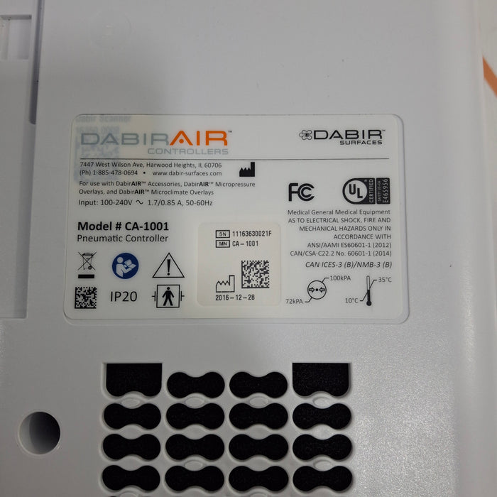 Dabir Surfaces CA-1001 Pneumatic Controller