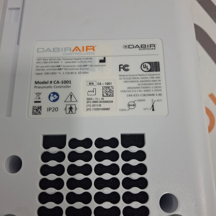 Dabir Surfaces CA-1001 Pneumatic Controller