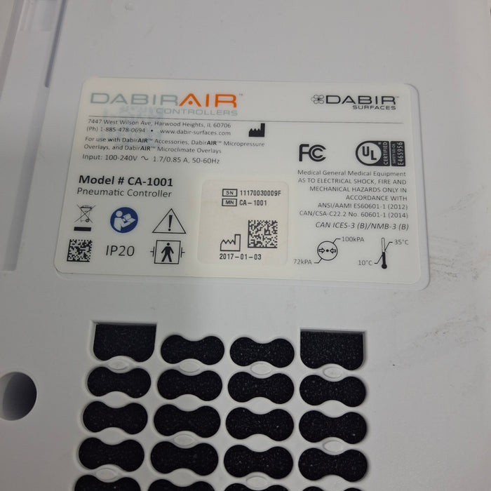 Dabir Surfaces CA-1001 Pneumatic Controller