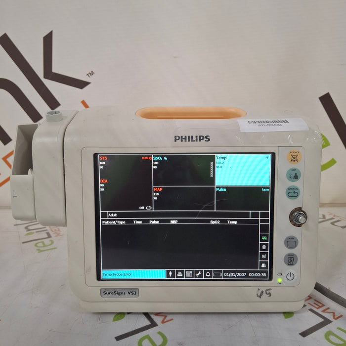 Philips Suresigns VS3 Vital Signs Monitor