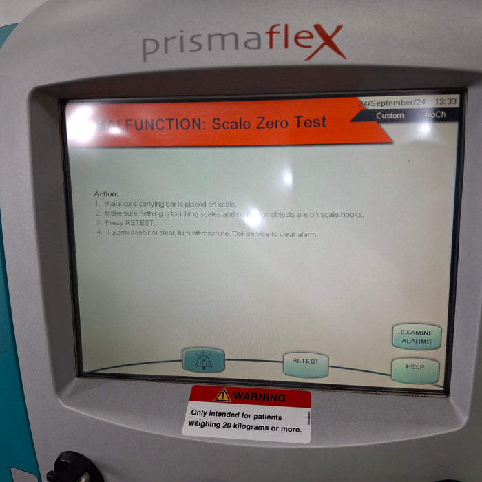 Gambro Prismaflex Dialysis Machine