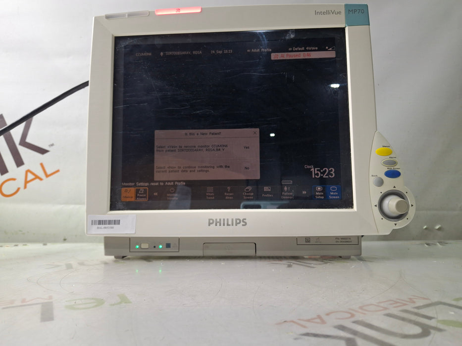 Philips IntelliVue MP70 Patient Monitor