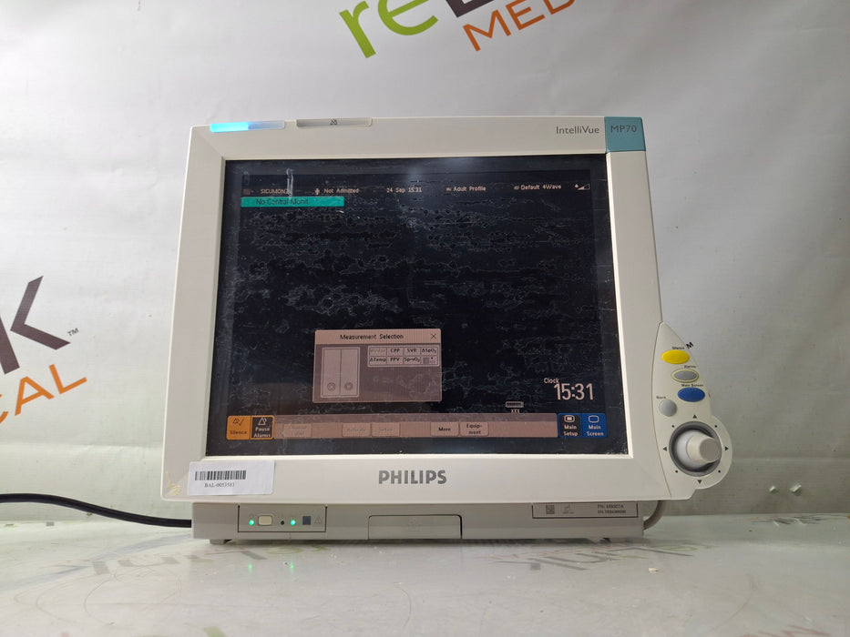 Philips IntelliVue MP70 Patient Monitor