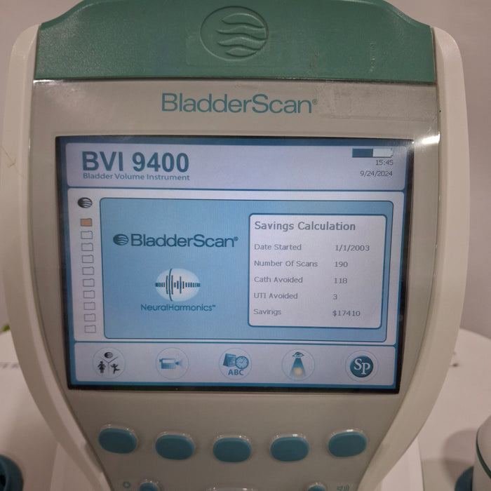 Verathon Medical, Inc BVI 9400 Bladderscan