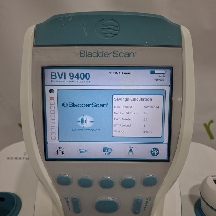 Verathon Medical, Inc BVI 9400 Bladderscan