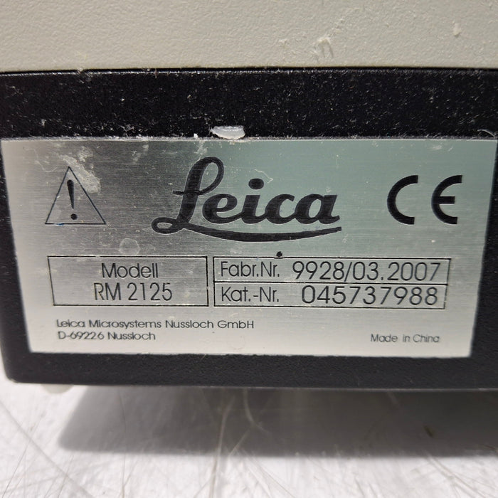 Leica RM2125 Microtome