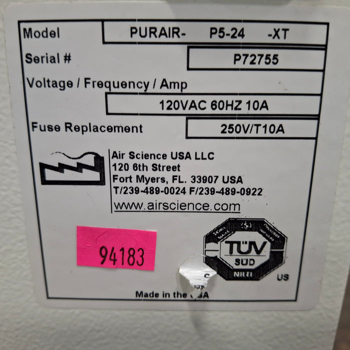 Air Science Purair P5-24 Ductless Fume Hood